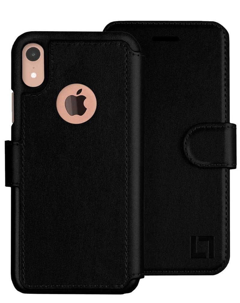 iPhone XR Wallet Case LUPA Legacy Black 