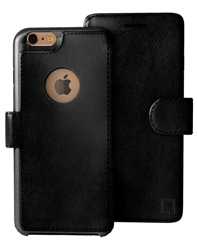 iPhone 7 Wallet Case LUPA Legacy Black 