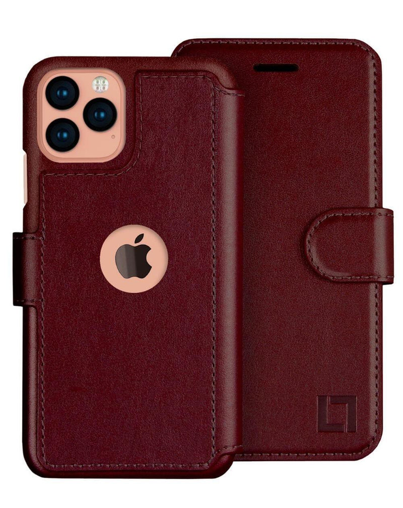 iPhone 12 Pro Max Wallet Case Lupa Legacy Burgundy 