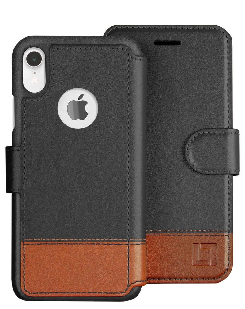 iPhone XR Wallet Case LUPA Legacy Smoky Cedar 