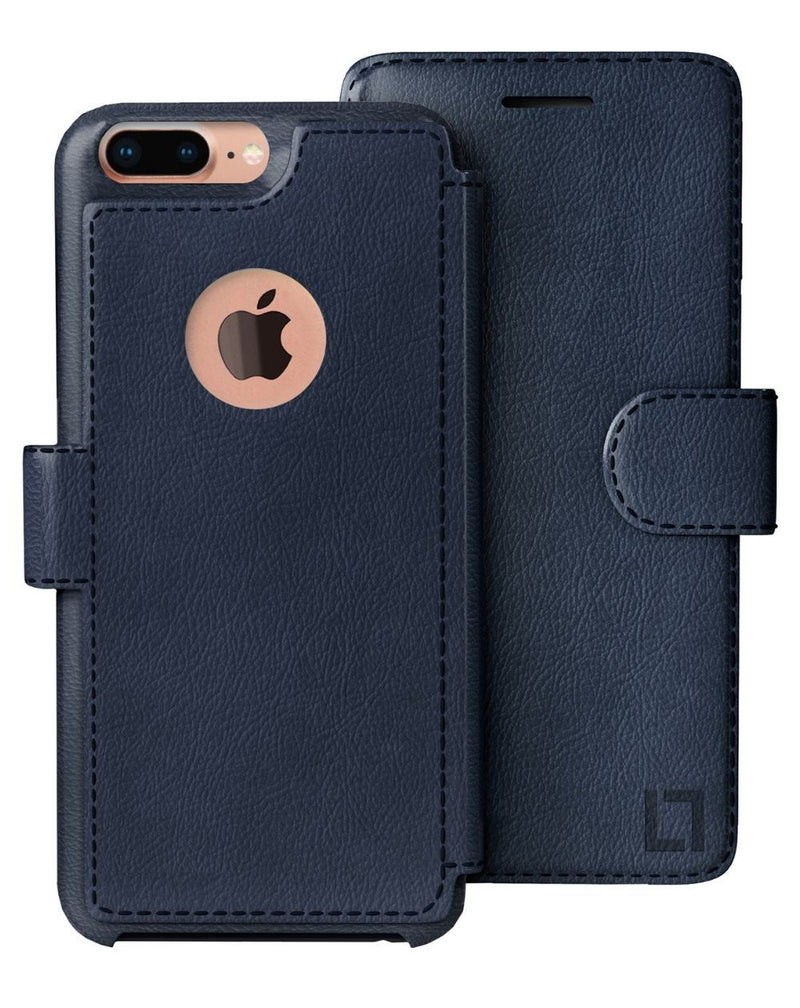 iPhone 7 Plus Wallet Case LUPA Legacy Navy Blue 
