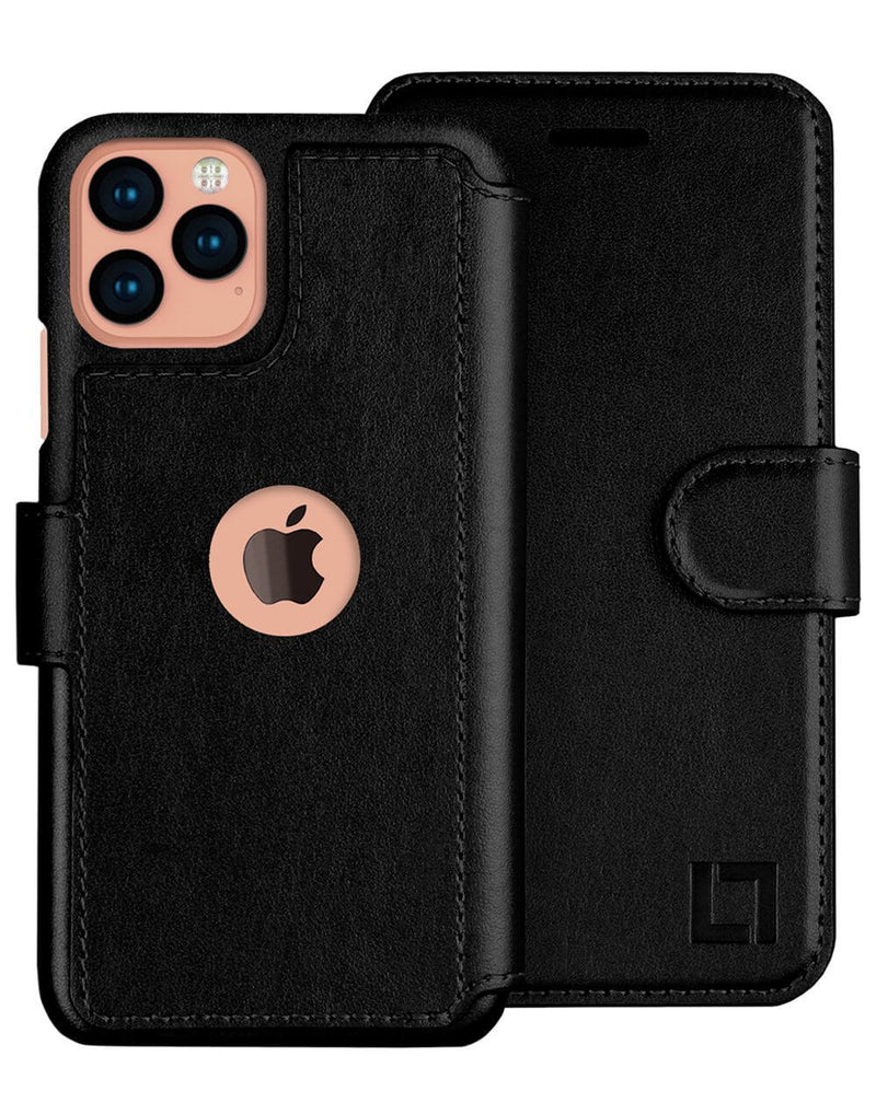 iPhone 12 Pro Wallet Case Lupa Legacy Black 