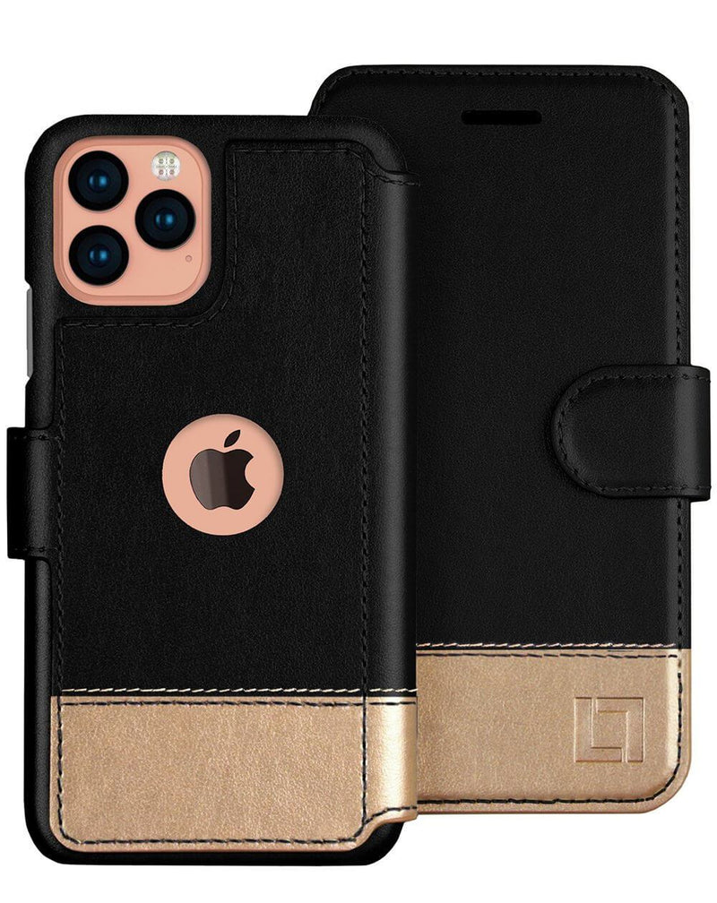 iPhone 12 Pro Wallet Case Lupa Legacy Golden Dusk 