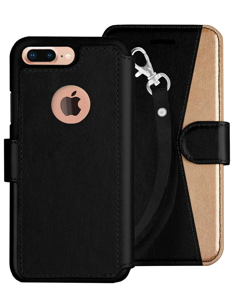 iPhone 8 Plus Wallet Case LUPA Legacy Golden Dusk 