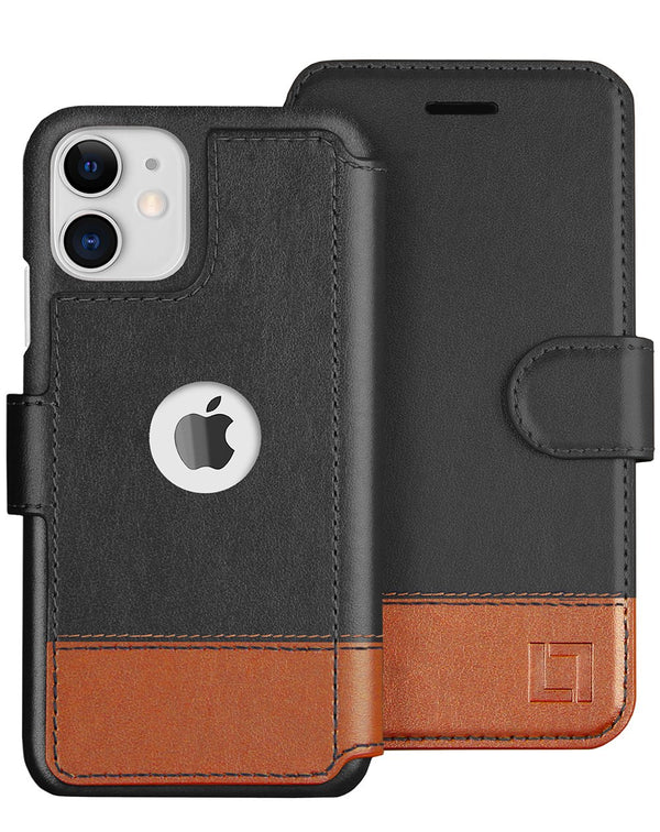 iPhone 11 Wallet Case LUPA Legacy Smoky Cedar 