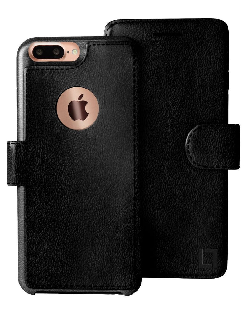iPhone 7 Plus Wallet Case LUPA Legacy Black 